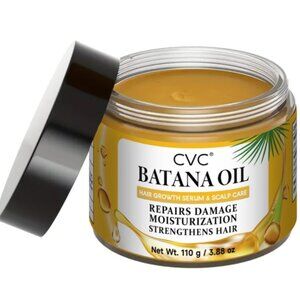 Batana Oil, Eliminates Split Ends, Thicker Stronger, Promote Hair Thickness, 1